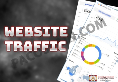 300 organic & social WEB TRAFFIC for your site
