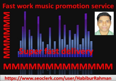 Natural music promotion. I will submit fast delivery service in audio & music track or song