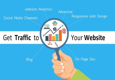 Traffic to your website rank 1-10 Google - bing - yahoo