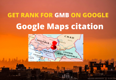 Shoot your site into top google ranking with 500 Google Maps Citations