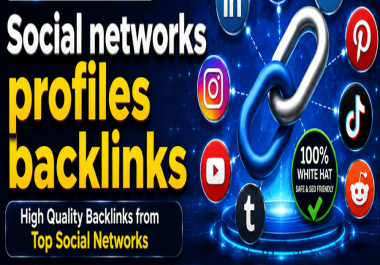 Skyrocket Your Website's Ranking with 100+ Social Network Backlinks