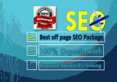 Improve your keywords ranking by white hat SEO Package
