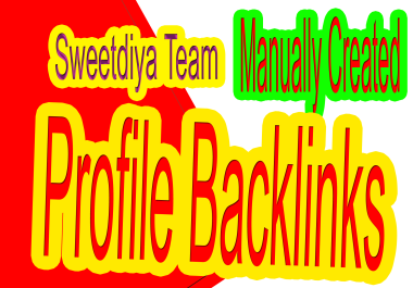 I will Create Manually 50 Profile Back links PR10-PR3 Authority website