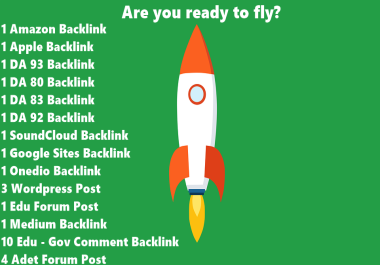 Apple and Amazon Backlink - In-flight SEO PACKAGE