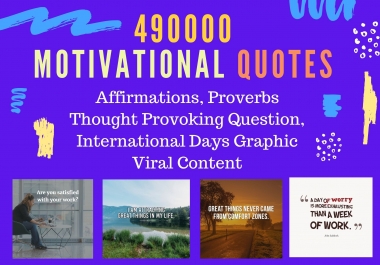 Get Huge Bundle of Motivational Inspirational Quotes