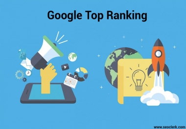 Provide You monthly SEO service for Google Top Ranking