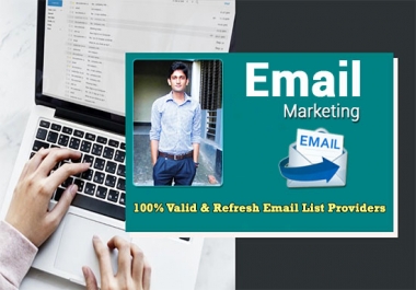 I will Generate 3K niche targeted email list clean and verified