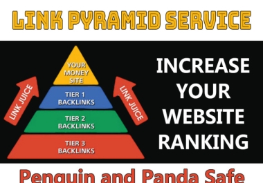 Mega SEO Link Pyramid To Website Ranking For Google Top 10 Dominate