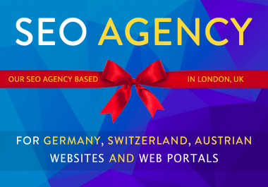 I will be your SEO agency 4 weeks for german deutsche austrian swiss schweizer website backlinks