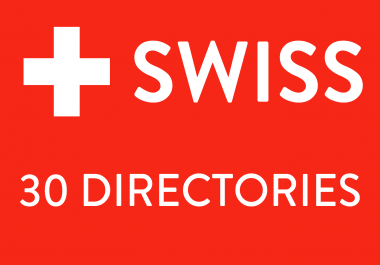 Manual submissions to 30 swiss schweizer business directories backlinks link building citations seo