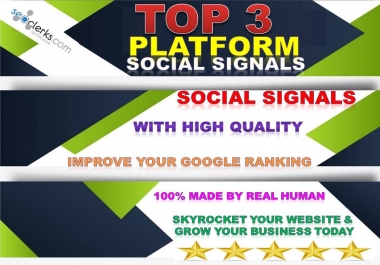 GET 15K SEO MIXED TOP 3 PINTEREST, WEB, TUMBLR SOCIAL SIGNALS FROM BACKLINKS TO WEBSITE IMPROVING