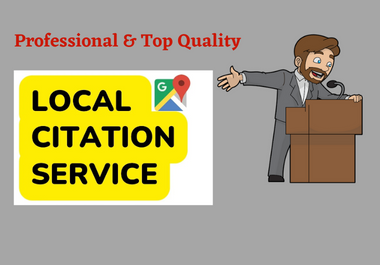 I will do local citations SEO or business listing for ranking your website fast