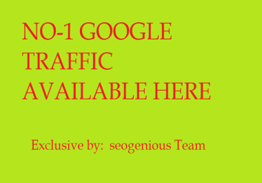 NO-1 GOOGLE TRAFFIC AVAILABLE HERE USA, UK, ITALY, CANADA, FRANCE, GERMANY Traffic only.