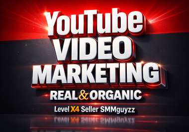 YouTube Video Real and Organic Promotion in NON-STOP Natural Pattern