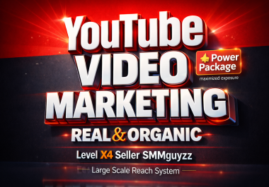 Boost YouTube Video Growth with Premium and Real Audience Powerful Package