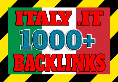 1000+ Italy based domains IT backlinks