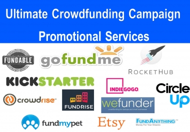 Manually Promote And Advertise Your Crowdfunding Campaign To Millions Backers