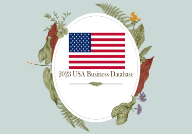 Provide 6.5 Million 2023 US Business Database
