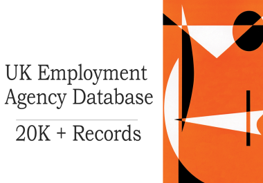 19K+ Records of UK Employment Agencies