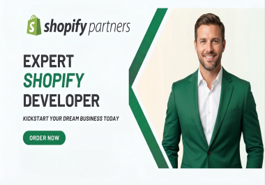I will be shopify expert developer,  edit redesign automated shopify dropshipping store