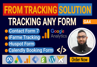 advance tracking any wp form submission,  contact form 7,  calendly,  iframe,  hubspot etc form by gtm