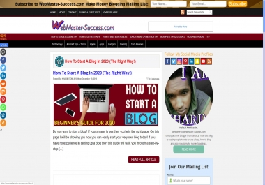 I will publish your article on my 10 year old blog with do follow links.