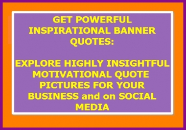 I WILL DESIGN FASCINATING QUOTE BANNER