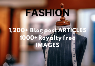 1200+ articles and 1000 HQ images about FASHION