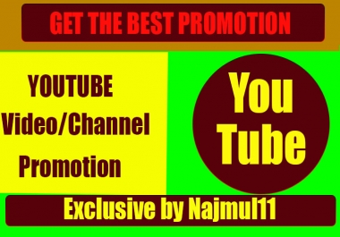 Get the Best Promotion for YouTube Via Social Media Marketing