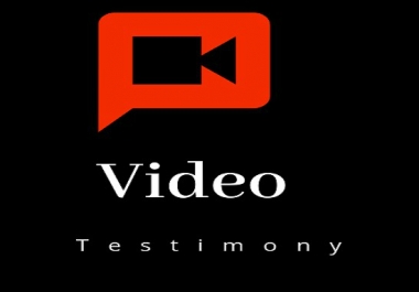 A Professional And Powerful Video Testimony