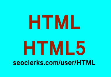 I will create responsive HTML webpage with SEO tag.