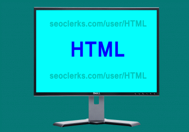 I will make responsive HTML template.