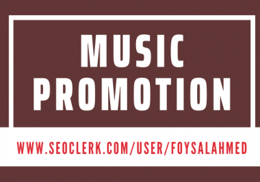 Music Promotion to Real Audience in Your Music Track