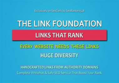 The Link Foundation - Complete Whitehat Authority Link Building Service