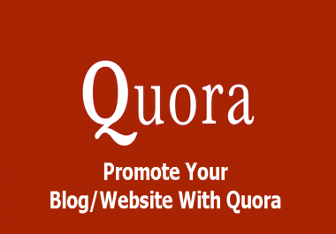 I will Promote Your Website Powerful 5 Quora Answer Backlinks with contextual link