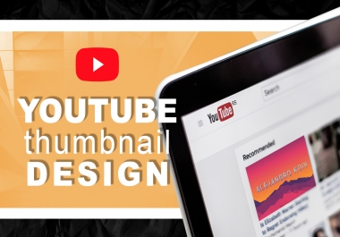 I will design your youtube thumbnail