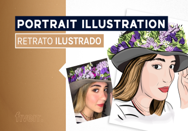 I will draw line art or vector portrait from your photo
