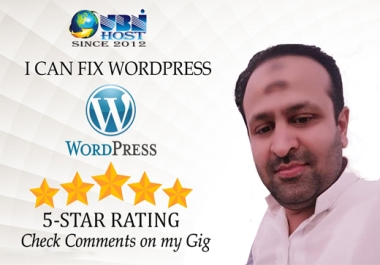 I will restore and fix your wordpress website