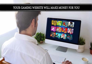 I will create a gaming website that will make money for you