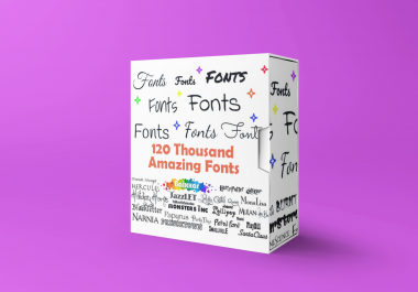 Collection With Over 120 Thousand Incredible Fonts