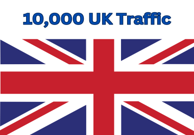 10000 Organic UK website traffic to your website