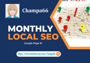 Local Seo Service for Google Top Ranking Improve Your Local Business