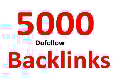Create 5000 High Pr Seo Dofollow Backlinks Link Building