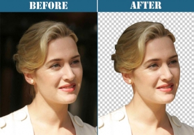 Professionally Remove Background of Your 10 Images