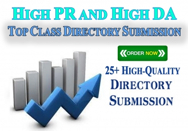 25 Fast and Best Quality Directory Submission Backlinks on HIgh PR sites