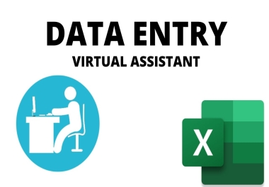 i will do data entry and virtual assistant work