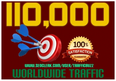 DRIVE 110,000+ TARGETED Human Traffic to your Website or Blog