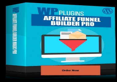 Give You Updated WordPress Affiliate Funnel Builder Plugin Standard Includes Resale Rights