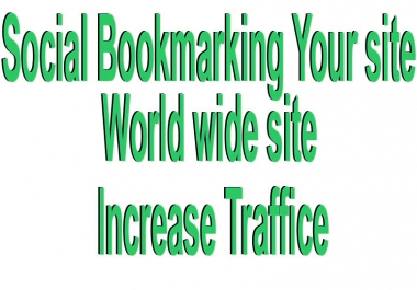 300 Social Bookmarking Back-link Your Website