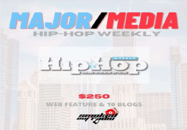 Get Your Music/Videos Featured On Hip-Hop Weekly